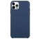 Mobigear Rubber Touch Coque iPhone 15 Pro Max Coque arrière en Silicone - Dark Blue