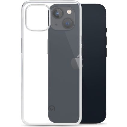 Mobilize Gelly Coque Transparente iPhone 13 Coque arrière en TPU Souple - Transparent