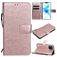Mobigear Sunflower Housse iPhone 12 Pro Etui Porte-Monnaie - Rose doré
