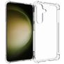 Mobigear Cushion Coque Transparente Samsung Galaxy S24 Coque arrière en TPU Souple Anti-Chocs - Transparent