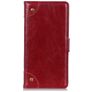Mobigear Ranch Housse Samsung Galaxy A21 Etui Porte-Monnaie - Bordeaux