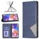Mobigear Rhombus Slim Housse Samsung Galaxy A23 Etui - Bleu