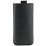 Valenta Pocket Classic Samsung Galaxy S9 Pochette en Cuir Véritable - Etui à insérer - Poche téléphone - Noir