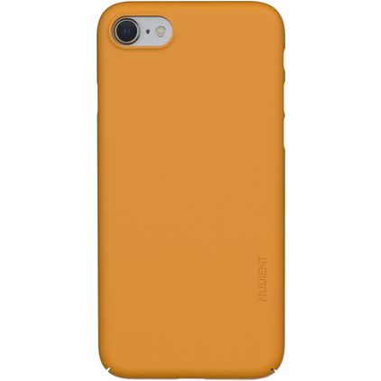 Nudient Thin Precise Coque iPhone SE (2022) Coque arrière Rigide - Saffron Yellow