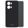 Mobilize Rubber Gelly Coque OPPO Reno 13 Coque arrière en TPU Souple - Noir