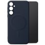 My Style Protective Flex Coque Samsung Galaxy A35 MagSafe Coque arrière en TPU Souple - Bleu Marin