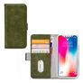 Mobilize Elite Gelly Housse iPhone XS Max Etui Porte-Monnaie - Vert