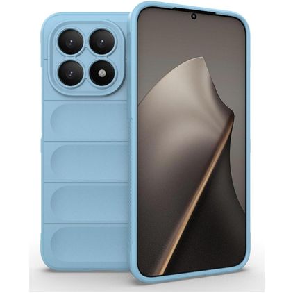 Mobigear Bumpy Coque Xiaomi 15T Coque arrière en TPU Souple - Bleu