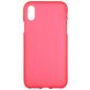 Mobigear Colors Coque iPhone XS Coque arrière en TPU Souple - Rouge