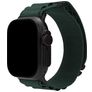Mobilize Alpine Bracelet Nylon Apple Watch Fermeture boucle ardillon - 49/46/45/44 mm - Vert foncé