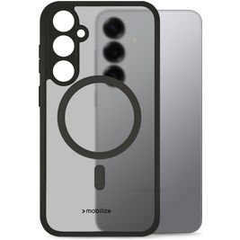 Mobilize Hybrid Coque Samsung Galaxy S26 Plus MagSafe Coque arrière Rigide Anti-Chocs - Noir