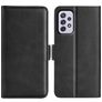 Mobigear Slim Magnet Housse Samsung Galaxy A73 Etui Porte-Monnaie - Noir