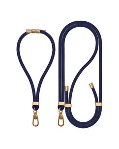 My Style Body & Wrist - Cordon de téléphone universel ajustable - Bleu (Lot de 2)