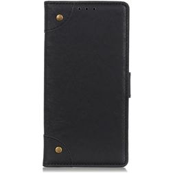 Mobigear Ranch Xiaomi Redmi 9A Étui Portefeuille - Noir
