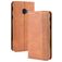 Mobigear Sensation Housse Samsung Galaxy Xcover 4s Etui Porte-Monnaie - Cognac