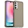 Mobigear Crystal Coque Samsung Galaxy A24 Coque arrière Rigide Anti-Chocs - Gris