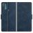 Mobigear Slim Magnet Housse Motorola Moto G50 Etui Porte-Monnaie - Bleu