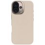 Decoded Coque iPhone 16 MagSafe Coque arrière en Cuir Véritable - Clay