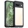 Mobigear Crystal Google Pixel 8a Plastique rigide Coque arrière - Noir