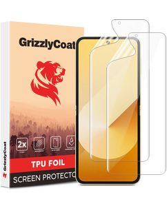GrizzlyCoat Samsung Galaxy Z Flip 5 Hydrogel TPU Protection d'écran - Compatible Coque - Noir