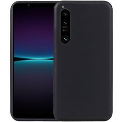 Mobigear Basics Sony Xperia 1 V TPU souple Coque arrière - Noir
