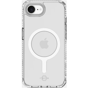 ITSKINS Level 2 HybridMagClear R Coque Transparente iPhone 17e MagSafe Coque arrière Rigide Anti-Chocs - Transparent