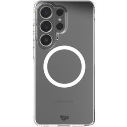 Tech21 EvoLite Coque Transparente Samsung Galaxy S26 Ultra MagSafe Coque arrière en TPU Souple Anti-Chocs - Transparent