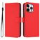 Mobigear Urban Wallet Housse iPhone 16 Pro Max Etui Porte-Monnaie - Rouge