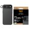PanzerGlass Hoops iPhone Air Verre trempé Protection objectif caméra - Compatible coque - Noir
