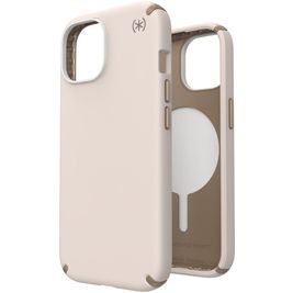 Speck Presidio2 Pro Coque iPhone 15 MagSafe Coque arrière Rigide Anti-Chocs - Bleached Bone