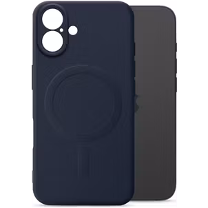 My Style Protective Flex Coque iPhone 16 Plus MagSafe Coque arrière en TPU Souple - Bleu Marin