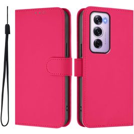 Mobigear Urban Wallet Housse OPPO Reno 12 Pro Etui Porte-Monnaie - Rouge