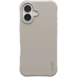 CARE by PanzerGlass Fashionable Coque iPhone 17 MagSafe Coque arrière en Silicone - Vanilla