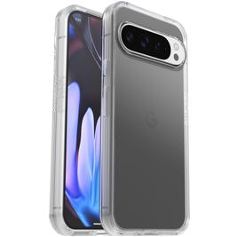 Otterbox Symmetry Coque Transparente Google Pixel 9 Pro XL Coque arrière Rigide Anti-Chocs - Transparent