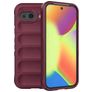 Mobigear Bumpy Coque Google Pixel 10a Coque arrière en TPU Souple - Wine Red