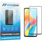Mobigear Premium OPPO A58 4G Verre trempé Protection d'écran - Compatible Coque - Noir