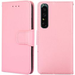 Mobigear Wallet Housse Sony Xperia 1 IV Etui Porte-Monnaie - Rose