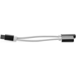 Xccess Câble USB-C vers Jack 3 / 5 mm / USB-C 0,15 mètre - Noir
