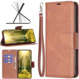 Mobigear Excellent Housse Nokia X30 Etui Porte-Monnaie - Marron