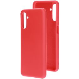 Mobiparts Coque Samsung Galaxy A13 5G Coque arrière en Silicone - Scarlet Red