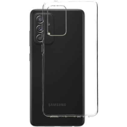 Mobiparts Classic Coque Transparente Samsung Galaxy A52 Coque arrière en TPU Souple - Transparent
