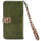Mobilize Magnet Zipper Housse iPhone XR Etui avec Coque Détachable Porte-Monnaie - Leopard