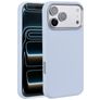 Valenta Silk iPhone 18 Pro Max Silicone MagSafe Coque arrière Antichoc - Bleu