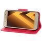 Mobigear Butterfly Housse Samsung Galaxy A5 (2017) Etui Porte-Monnaie - Rouge