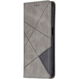Mobigear Rhombus Slim Housse Realme 8 5G Etui - Gris