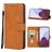 Mobigear Wallet Housse OPPO Reno 7 Lite Etui Porte-Monnaie - Marron