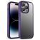 Mobigear Crystal Coque iPhone 14 Pro Max Coque arrière Rigide Anti-Chocs - Violet