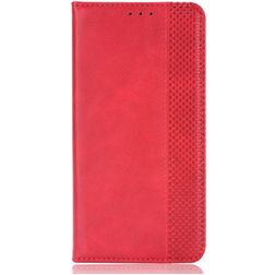 Mobigear Sensation Housse Vivo Y76 Etui Porte-Monnaie - Rouge