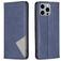 Mobigear Rhombus Slim iPhone 15 Pro Max Étui - Bleu