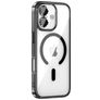 Valenta Trend iPhone 17 MagSafe Plastique rigide Coque arrière - Noir